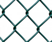 Сетка рабица 55x55 с ПВХ покрытием, диаметр d=2,5мм Сетка рабица 55x55 с ПВХ покрытием, диаметр d=2,5мм